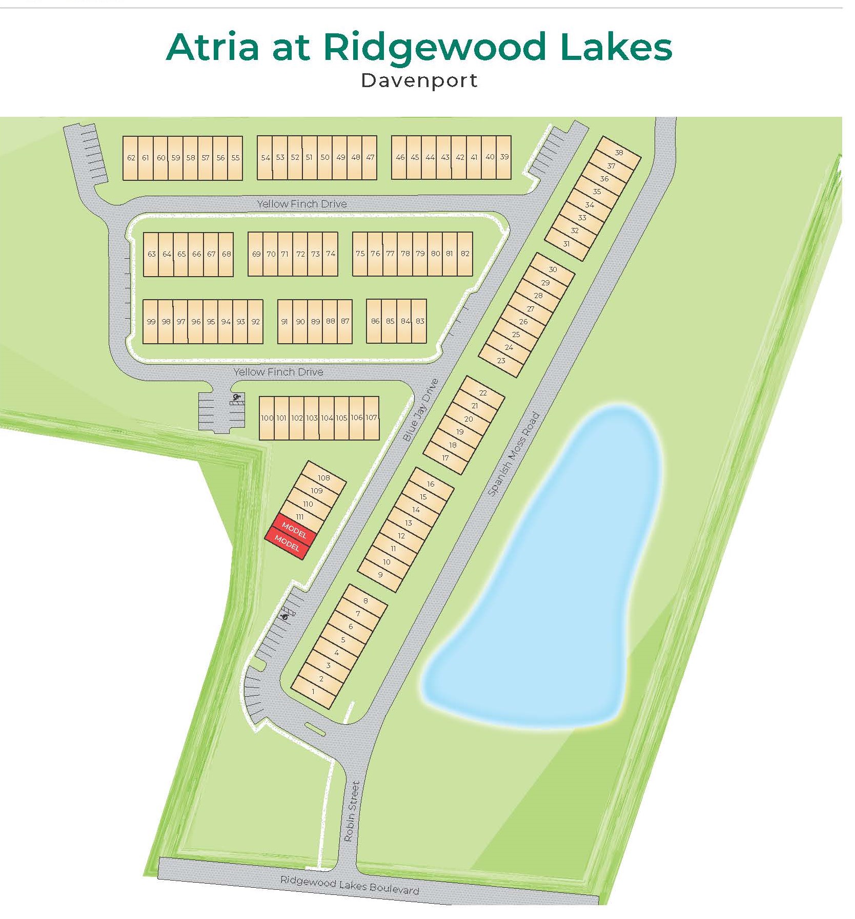 Atria at Ridgewood Lakes Site Plan